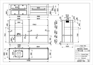 Kodumasinad | Õhupuhastaja Faber T-Shelf must | Tehnomaan