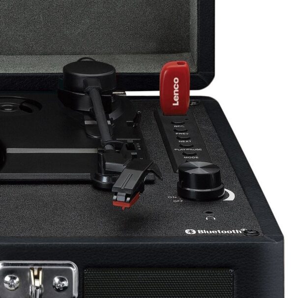 Kodumasinad | Vinüülplaadimängija kohvris Lenco TT115BK, must | Tehnomaan