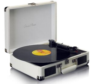 Kodumasinad | Vinüülplaadimängija kohvris Lenco TT115CR, kreem | Tehnomaan