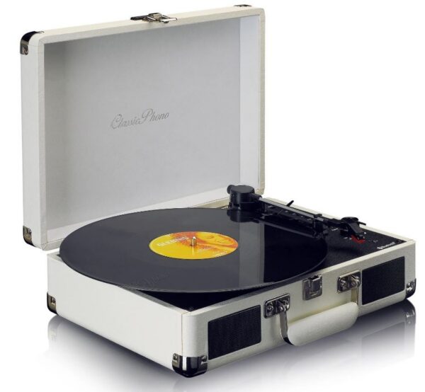 Kodumasinad | Vinüülplaadimängija kohvris Lenco TT115CR, kreem | Tehnomaan