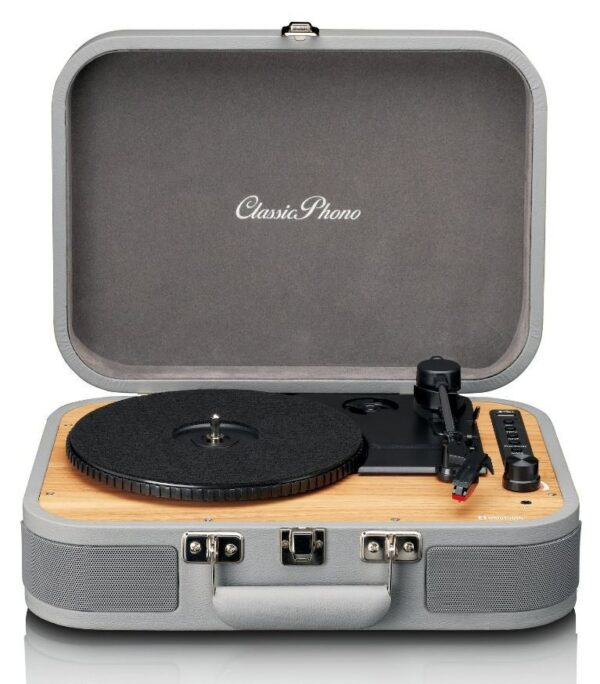 Kodumasinad | Vinüülplaadimängija kohvris Lenco TT116GY, hall | Tehnomaan