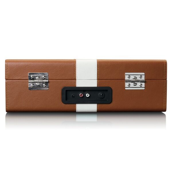 Kodumasinad | Vinüülplaadimängija kohvris Lenco TT120BNWH, valge-pruun | Tehnomaan