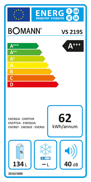 Kodumasinad | Jahekülmik Bomann VS2195W, valge | Tehnomaan