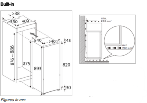 Kodumasinad | Integreeritav külmik Bomann VSE7809 | Tehnomaan