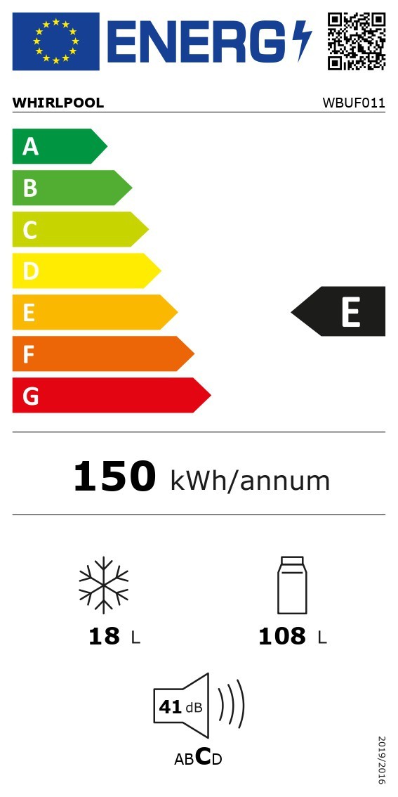 Kodumasinad | Integreeritav külmik Whirlpool WBUF011 | Tehnomaan