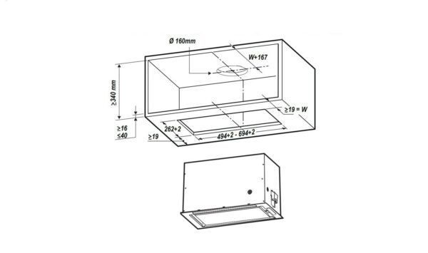 Kodumasinad | Õhupuhastaja Whirlpool WCT364FLBX | Tehnomaan