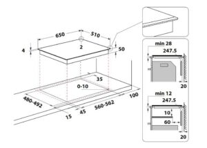 Kodumasinad | Induktsioonplaat Whirlpool Kitchen Only WFS4665CPBF | Tehnomaan
