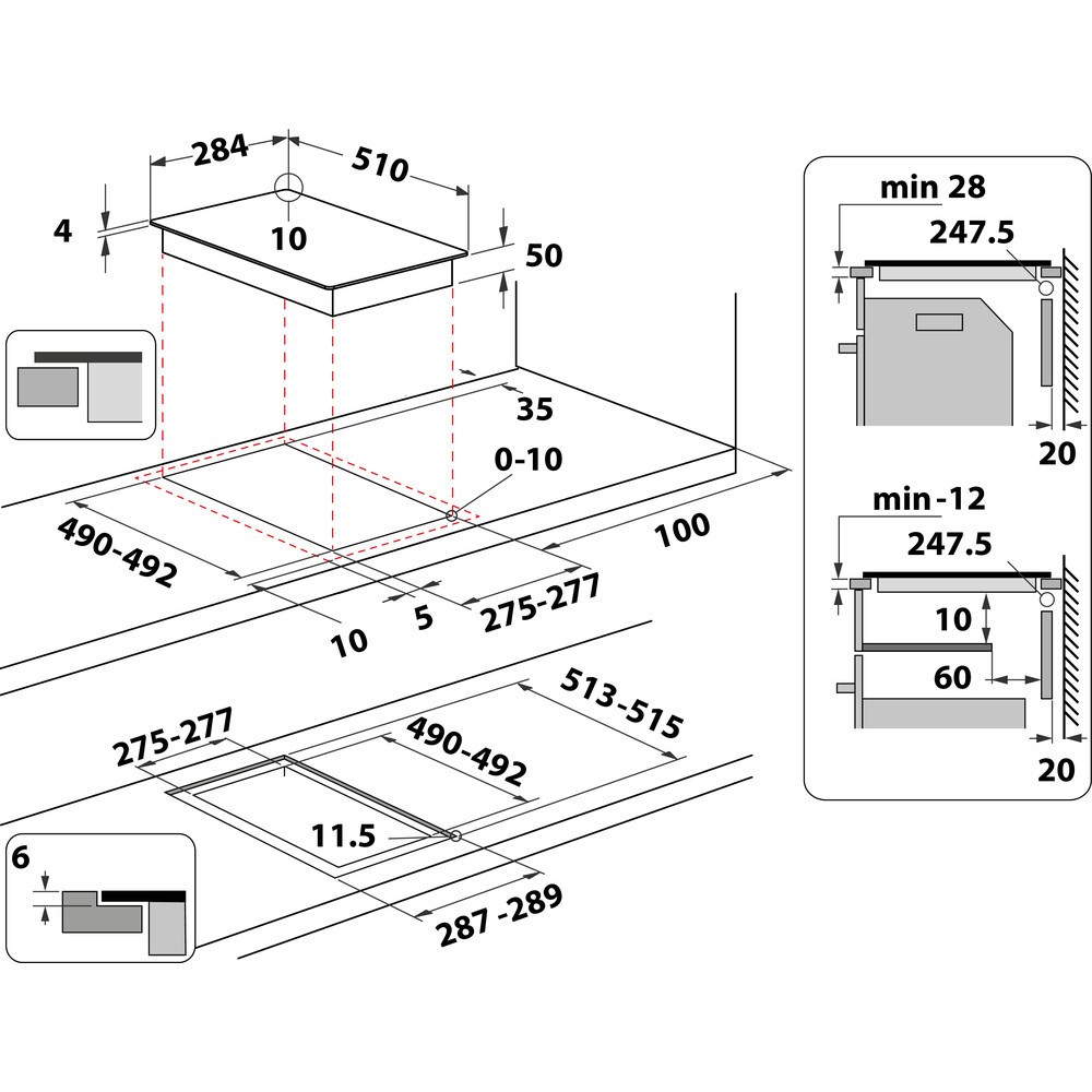 Kodumasinad | Induktsioonplaat Whirlpool WSQ0530N | Tehnomaan