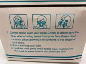 Kodumasinad | Näomask 50 tk Livia XR001 | Tehnomaan