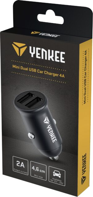 Kodumasinad | Autolaadija 2 x USB Yenkee YAC2012 | Tehnomaan