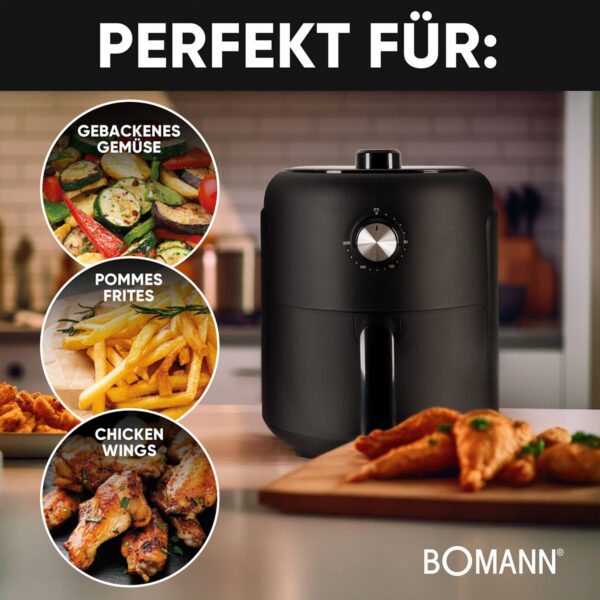 Kodumasinad | Kuumaõhufritüür Bomann FR6076HCB | Tehnomaan