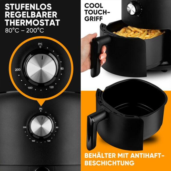 Kodumasinad | Kuumaõhufritüür Bomann FR6076HCB | Tehnomaan