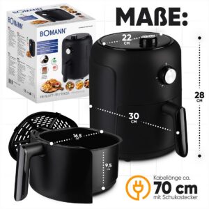 Kodumasinad | Kuumaõhufritüür Bomann FR6076HCB | Tehnomaan