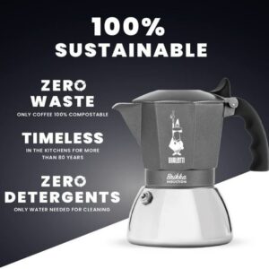 Espressokann induktsioonpliidile Bialetti Brikka 4 tassile 0007317 - Image 4