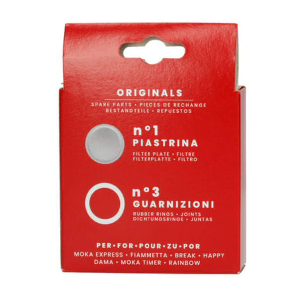 Kodumasinad | 3 tihendit + filter Bialetti Moka Express 6 tassi 0800034 | Tehnomaan