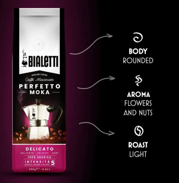 Kodumasinad | Jahvatatud kohv Bialetti PERFETTO MOKA DELICATO 250g 096080356 | Tehnomaan