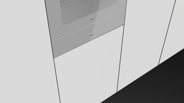 Kodumasinad | Klaasist esipaneel Teka soojendus- ja vaakumsahtlile pärlihall | Tehnomaan