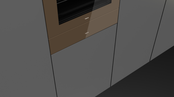 Kodumasinad | Klaasist esipaneel Teka soojendus- ja vaakumsahtlile pruun | Tehnomaan