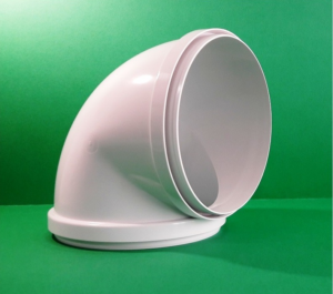 Kodumasinad | Õhupuhastaja ümmargune ühendus 90° põlv 150 mm Faber | Tehnomaan