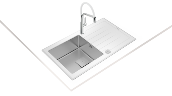 Kodumasinad | Valamu Teka Diamond RS15 1B 1D valge | Tehnomaan