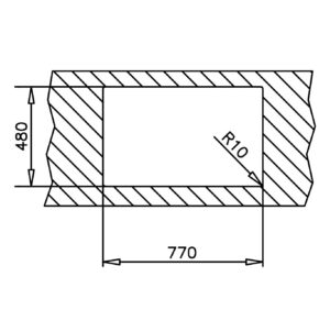 Kodumasinad | Valamu Teka Universe 45 T-XP 1B 1D poleeritud | Tehnomaan