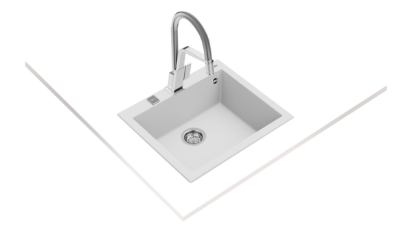 Kodumasinad | Valamu Teka Forsquare 50.40TG valge | Tehnomaan