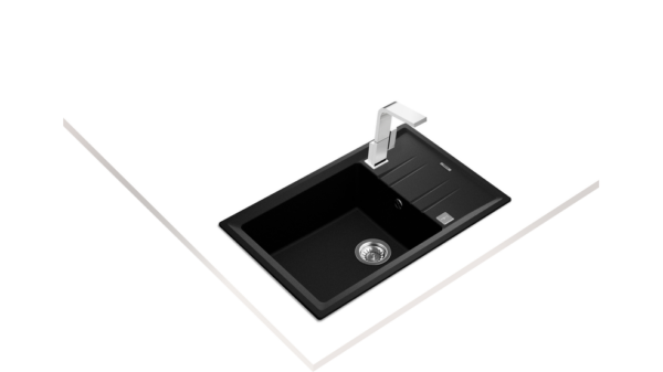 Kodumasinad | Valamu Teka Stone 60S TG must graniit | Tehnomaan