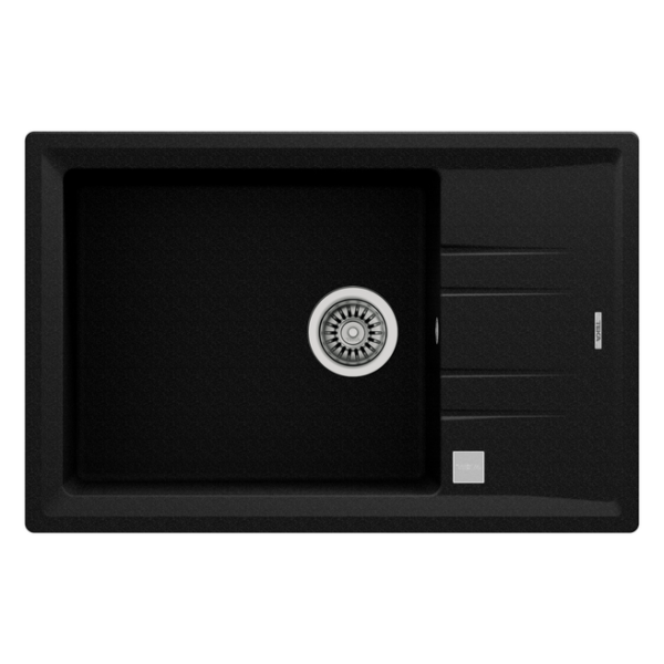 Kodumasinad | Valamu Teka Stone 60S TG must graniit | Tehnomaan