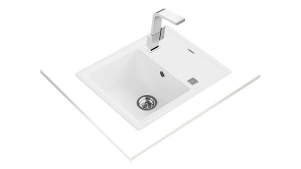 Kodumasinad | Valamu Teka Stone 45S TG valge | Tehnomaan