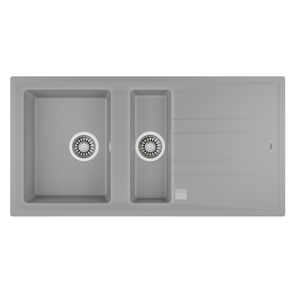 Kodumasinad | Valamu Teka Stone 60B TG alumiinium | Tehnomaan