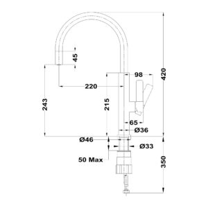 Kodumasinad | Segisti Teka FOT 995 valge | Tehnomaan