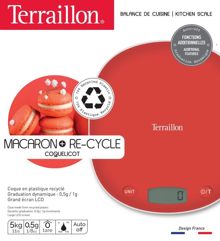 Kodumasinad | Köögikaal Terraillon Macron Rouge | Tehnomaan