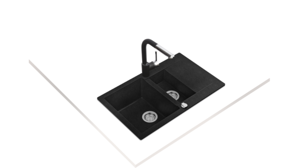 Kodumasinad | Valamu Teka Clivo 60 B-TQ must graniit | Tehnomaan