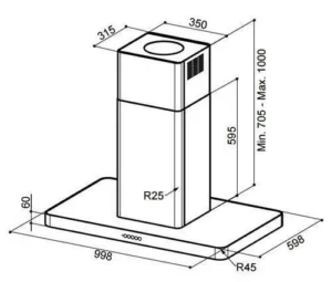 Faber T-LIGHT IS INOX A100 EV - Image 3