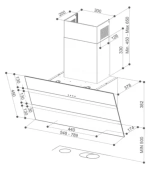Faber STEELMAX EV8 LED BK/X A80 - Image 3