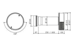 110.0365.067 välismootori ühenduskomplekt (mistral) Faber - Image 3