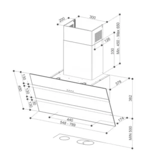 Faber STEELMAX EV8 LED WH/X A80 - Image 3