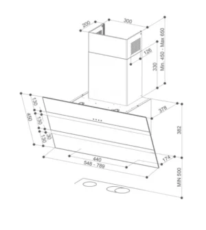 Faber STEELMAX EV8 LED WH/X A55 - Image 3