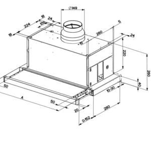 Faber MAXIMA EV8 LED AM/X A90 - Image 3