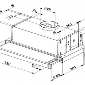 Faber FLEXA NG GLASS LUX BK A60 - Image 3