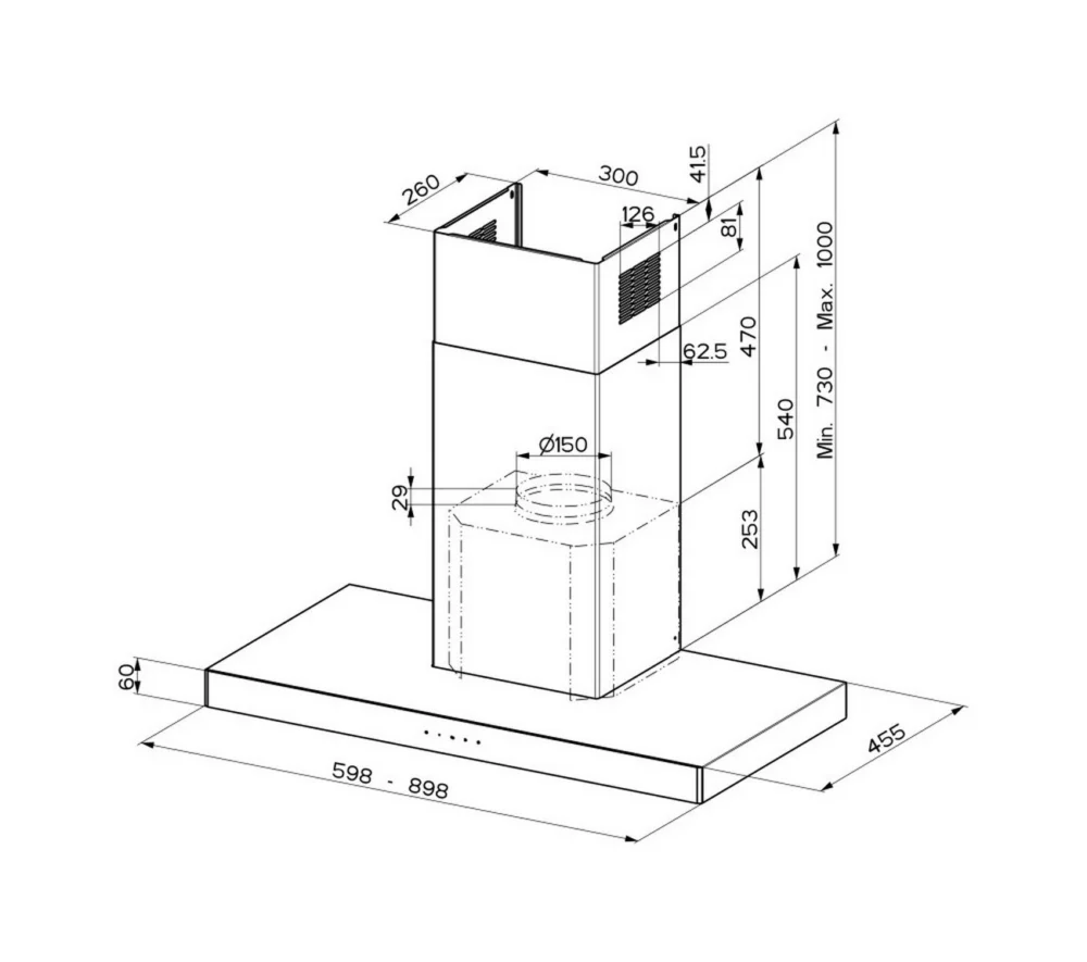 Faber STILO GLASS SMART A90 – pilt 2