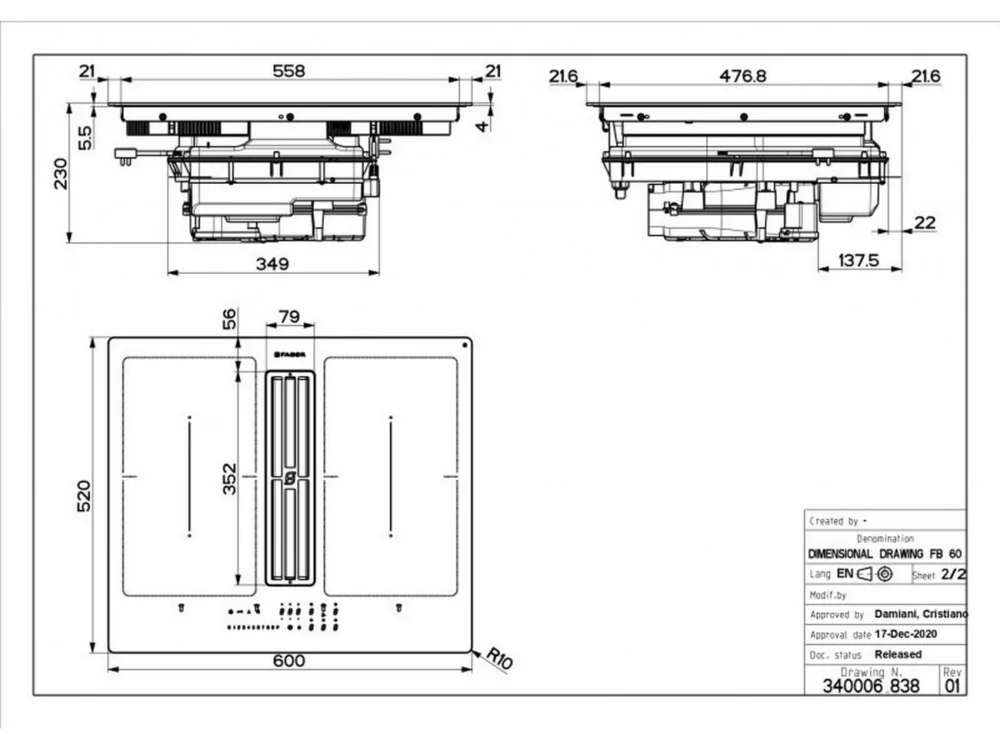 Faber GALILEO SMART BK A600 – pilt 3