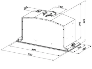 Faber INCA LUX EV8 X/BK A52 - Image 3