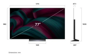 LG OLED77C51LA 4K OLED - Image 4
