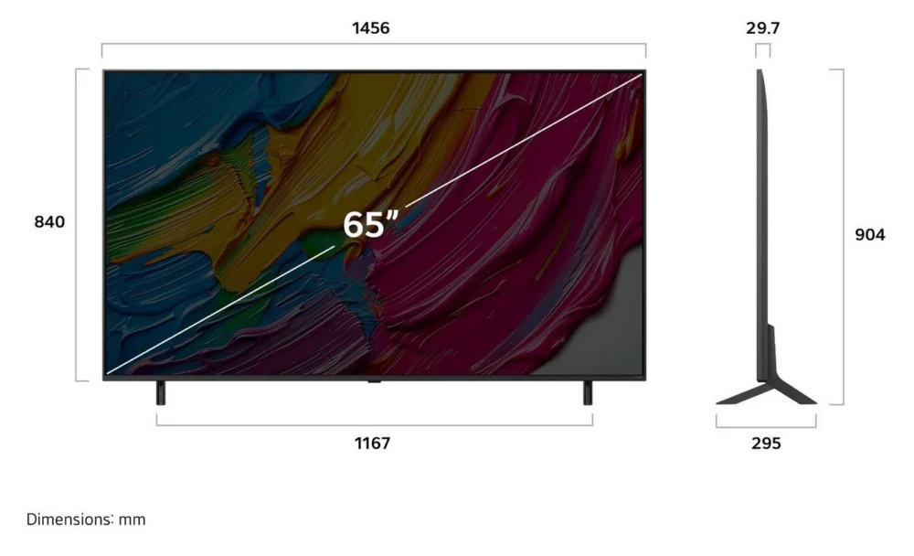 LG 65QNED80A3A 4K QNED – pilt 4