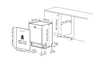 Integreeritav nõudepesumasin Beko BDIN25323 - Image 6