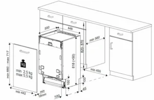 Integreeritav nõudepesumasin Beko BDIS38042Q - Image 5