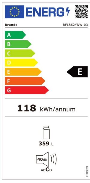 Jahekülmik Brandt BFL862YNA - Image 6