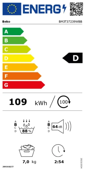 Pesukuivati Beko BM3T37239WBB - Image 8