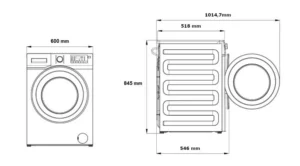Pesumasin Beko BM3WFSU49415WB - Image 6